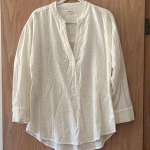 Rip Curl Cream Blouse Tunic Top